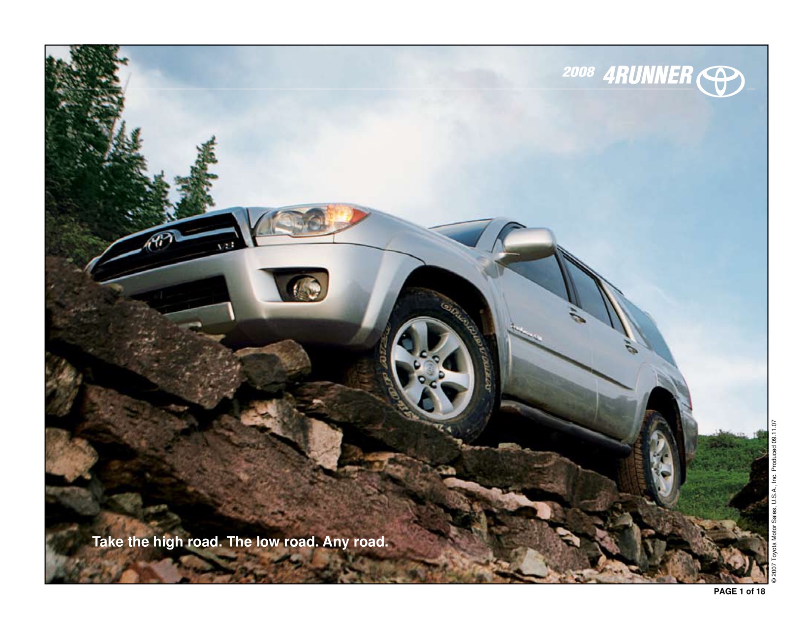 2008 Toyota 4Runner Brochure Page 12